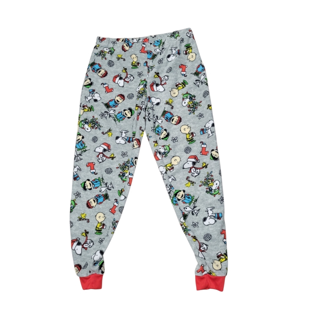 Peanuts Charlie Brown Sleep Pants Size XS Gray
